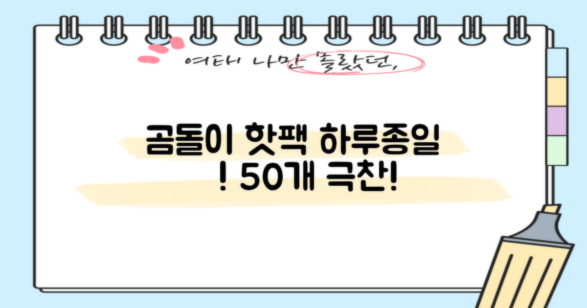 곰도리 하루종일 촥~ 붙이는 핫팩 장시간 고급형, 50개 추천 리뷰