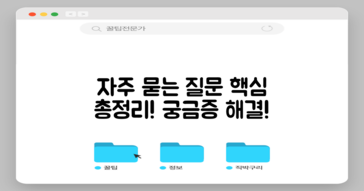 자주 묻는 질문