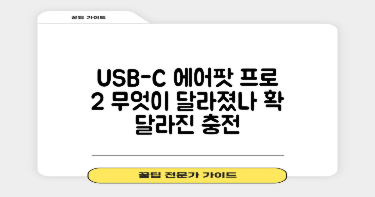 에어팟 프로 2세대 USB-C, 무엇이 달라졌나