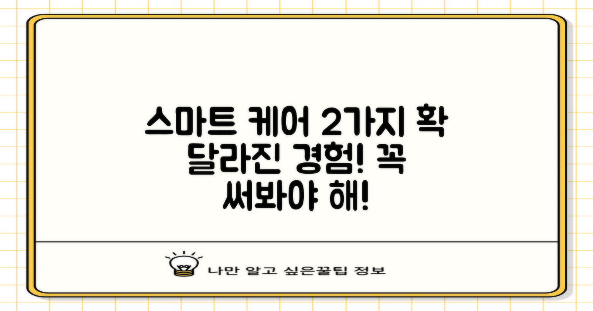 2가지 스마트 케어 기능