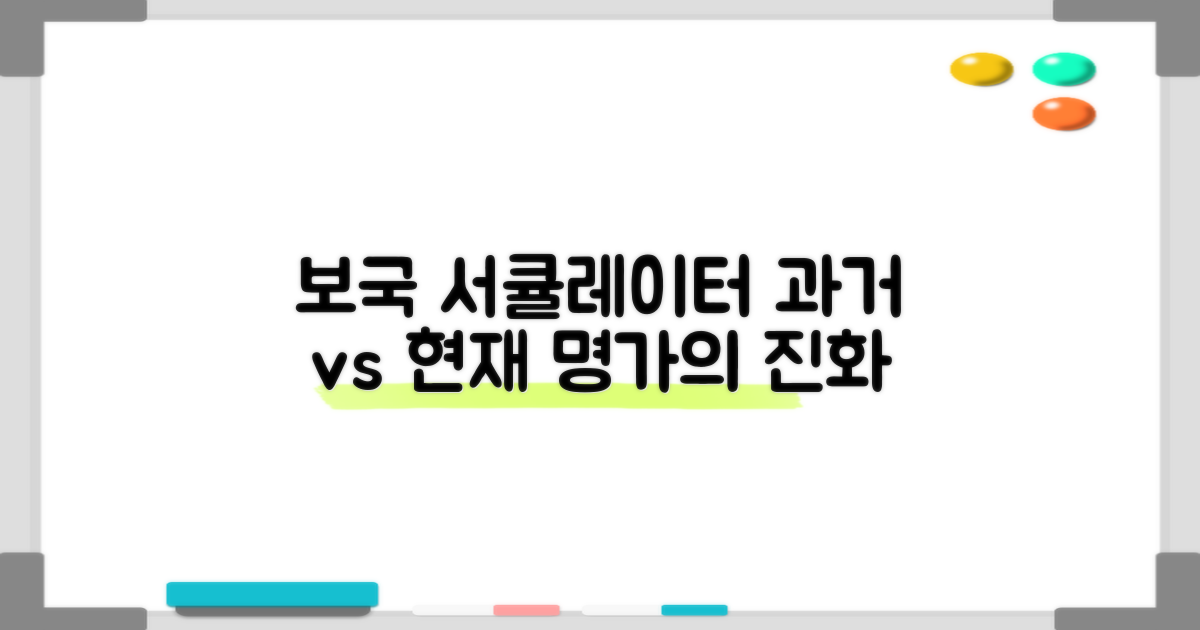 보국 서큘레이터, 과거와 현재