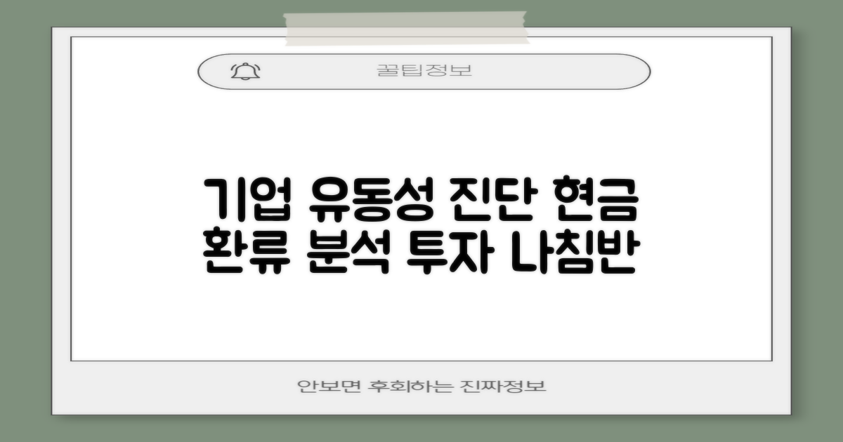 투자 가치 판단의 나침반: 현금환류자산비율로 기업 유동성 진단하기