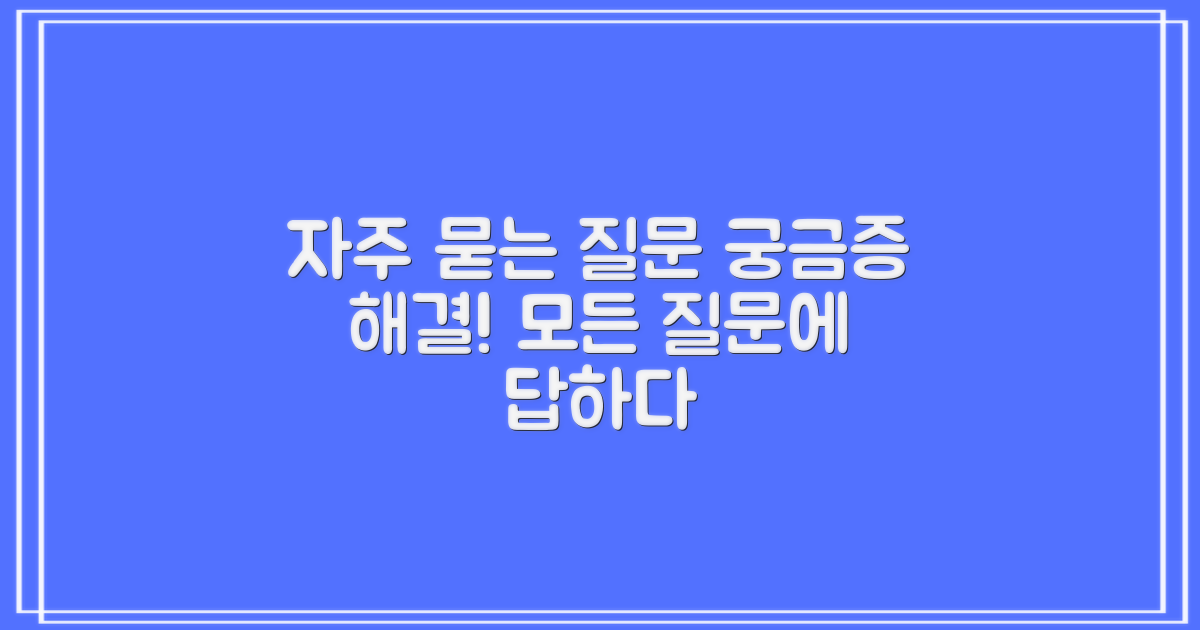 자주 묻는 질문